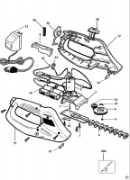 BLACK & DECKER DS600 SHRUB TRIMMER (TYPE 1) Spare Parts