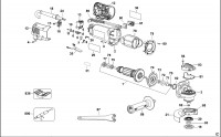 DEWALT D28139 SMALL ANGLE GRINDER (TYPE 1) Spare Parts