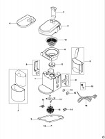 BLACK & DECKER JE55 JUICER (TYPE 1) Spare Parts