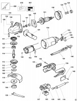 DEWALT DW813 ANGLE GRINDER (TYPE 3) Spare Parts