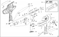 BLACK & DECKER CG100 CAULK GUN (TYPE 1) Spare Parts