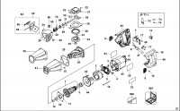 DEWALT DW304PK CUTSAW (TYPE 1) Spare Parts