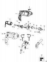 BLACK & DECKER HM13 DRILL (TYPE 1) Spare Parts