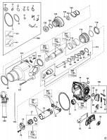 DEWALT D25313K ROTARY HAMMER (TYPE 1) Spare Parts