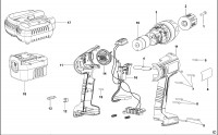 BLACK & DECKER PS122 CORDLESS DRILL (TYPE H1) Spare Parts