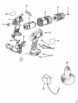 BLACK & DECKER PS9600K CORDLESS DRILL (TYPE 1) Spare Parts