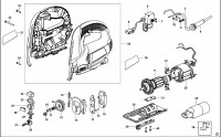 BLACK & DECKER KS600E JIGSAW (TYPE 1) Spare Parts