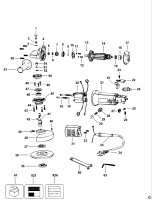 BLACK & DECKER BMG600 SMALL ANGLE GRINDER (TYPE 1) Spare Parts