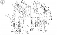 BLACK & DECKER KD1001K ROTARY HAMMER (TYPE 2) Spare Parts