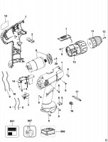 DEWALT DW926K CORDLESS DRILL (TYPE 2) Spare Parts