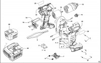 BLACK & DECKER SXR12 IMPACT WRENCH (TYPE 1) Spare Parts