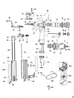 DEWALT D51238K BRAD NAILER 18 GAUGE (TYPE 2) Spare Parts