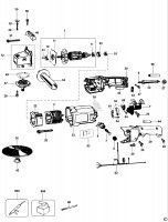 DEWALT DW849 SANDER/POLISHER (TYPE 2-2A) Spare Parts