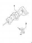 BLACK & DECKER RS1050E RECIPROCATING SAW (TYPE 1) Spare Parts