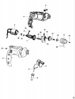 BLACK & DECKER HK400 HAMMER DRILL (TYPE 1) Spare Parts