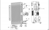 BLACK & DECKER OR12FB OIL RADIATOR (TYPE 1) Spare Parts