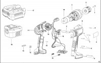 BLACK & DECKER PS18K CORDLESS DRILL (TYPE 1) Spare Parts
