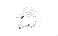 BLACK & DECKER DK25 KETTLE (TYPE 1) Spare Parts