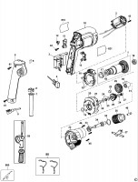 DEWALT D21101 ROTARY HAMMER DRILL (TYPE 1) Spare Parts