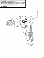 BLACK & DECKER VPX1101 CORDLESS SCREWDRIVER (TYPE 1) Spare Parts