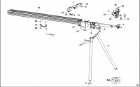 DEWALT DW723 LEG STAND (TYPE 1) Spare Parts