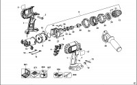 DEWALT DC927K CORDLESS DRILL (TYPE 1) Spare Parts