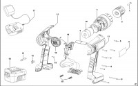 BLACK & DECKER FS12PS CORDLESS DRILL (TYPE 1) Spare Parts