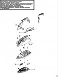 BLACK & DECKER X1015 IRON (TYPE 1) Spare Parts
