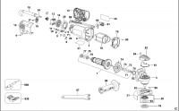 DEWALT D28106 SMALL ANGLE GRINDER (TYPE 1) Spare Parts