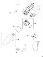 BLACK & DECKER Z-NV3603 DUSTBUSTER (TYPE 1) Spare Parts