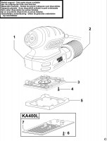 BLACK & DECKER KA400 ORBITAL SANDER (TYPE 1) Spare Parts
