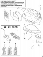 Black & Decker 7441 Palm Sander (Type 3) Parts and Accessories at