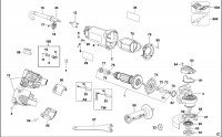 DEWALT D28803 SMALL ANGLE GRINDER (TYPE 2) Spare Parts