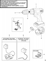 BLACK & DECKER EPC12 CORDLESS DRILL (TYPE H1) Spare Parts