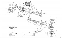 DEWALT D28143 SMALL ANGLE GRINDER (TYPE 1) Spare Parts