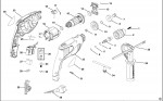 BLACK & DECKER BMR450 ROTARY HAMMER DRILL (TYPE 1) Spare Parts