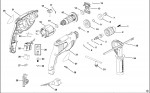 BLACK & DECKER CD55 DRILL (TYPE 1) Spare Parts