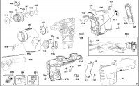 DEWALT DC232K ROTARY HAMMER (TYPE 2) Spare Parts