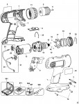 DEWALT DW928K2 CORDLESS DRILL (TYPE 1) Spare Parts