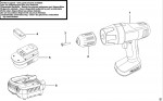 BLACK & DECKER PS18 CORDLESS DRILL (TYPE H1) Spare Parts