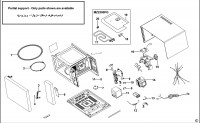 BLACK & DECKER MZ2300 MICROWAVE (TYPE 1) Spare Parts