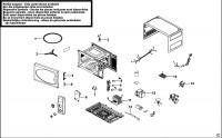 BLACK & DECKER MY2000P MICROWAVE (TYPE 1) Spare Parts