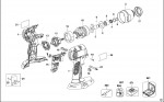 DEWALT DC837 IMPACT WRENCH (TYPE 10) Spare Parts