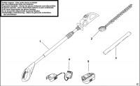BLACK & DECKER GTC800 CORDLESS CLIPPER (TYPE H2) Spare Parts