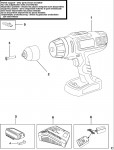 BLACK & DECKER HP146F4LBK CORDLESS DRILL (TYPE H1) Spare Parts