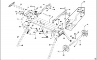 DEWALT DE7400 LEG STAND (TYPE 1) Spare Parts