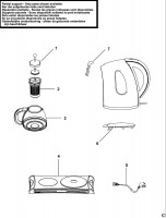 Black & Decker Bxco1000e Coffeemaker (type 1) Spare Parts  SPARE_BXCO1000E/TYPE_1 from Spare Parts World