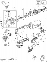 DEWALT D28409 SANDER/GRINDER (TYPE 1) Spare Parts