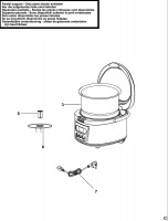 BLACK & DECKER RC85 RICE COOKER (TYPE 1) Spare Parts