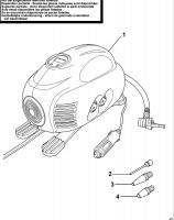 BLACK & DECKER ASI200 INFLATOR (TYPE 1) Spare Parts